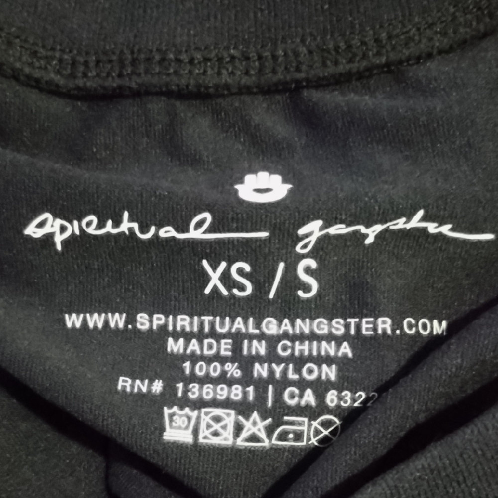 Spiritual Gangster Women's XS Muscle Tee Twisted Side - Picture 2 of 2